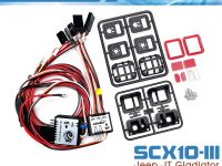 Club 5 Racing EZON LED Lighting Kit for the Axial SCX10 III Jeep Gladiator
