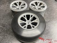Cyrul 3DFX eXcelerate Air Filled Belted No Prep Drag Racing Tires RC