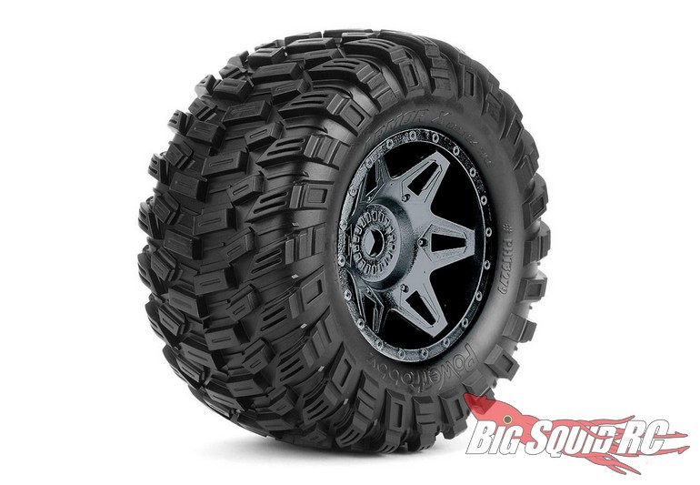 Powerhobby Armor X Large Scale Belted Pre-Mounted Monster Truck Tires
