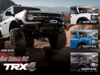 Traxxas RC 3 New Colors 2021 TRX-4 Bronco